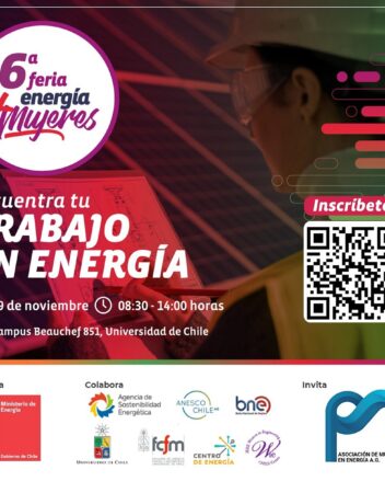 Ministerio de Energía organiza sexta edición de la Feria Laboral Energía + Mujeres el 19 de noviembre