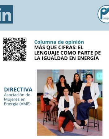 Directiva de AME publica columna sobre lenguaje inclusivo y cultura organizacional en el sector energético