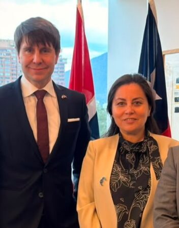 Reunión con la Embajada de Noruega para explorar nuevas vías de colaboración